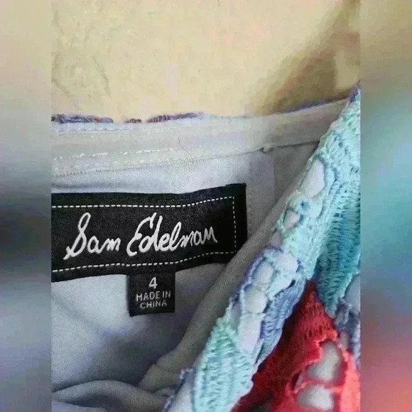 Off The Shoulder Floral Lace Midi Dress - Picture 7 of 10